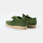Clarks Wallabee Green Suede 26182222
