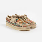 Clarks Wallabee Multi Rafia 261806407070