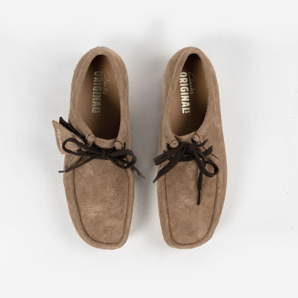 Clarks Wallabee Wolf Suede 261811407060
