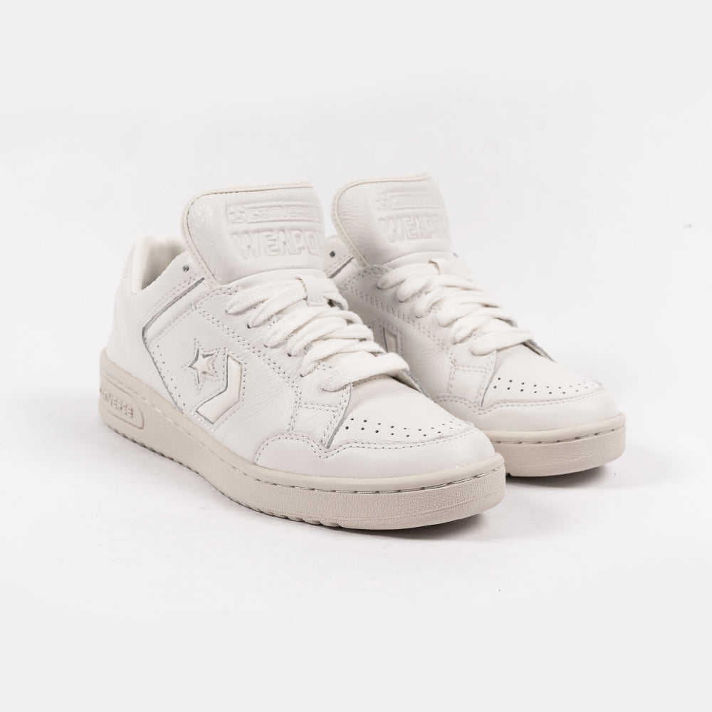 Converse Weapon Mono Leather Blanc Vintage/Ivoire A12054c