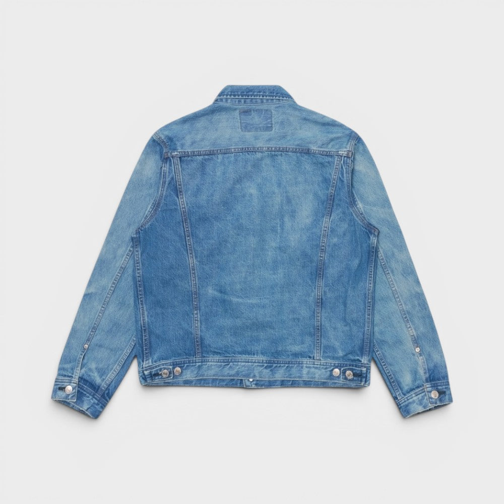 Edwin Denim Jacket Blue Light Used I036717-01-7w