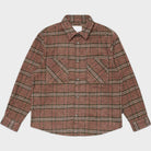 Edwin Julius Shirt L/S Burgundy Blue I037312-3mj-67