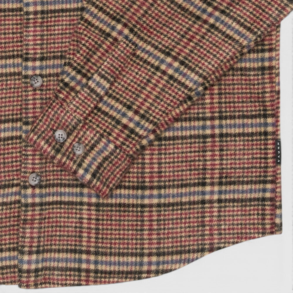 Edwin Julius Shirt L/S Burgundy Blue I037312-3mj-67