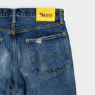 Edwin Loose Fit Blue Dark Used Repair I037629-01-e6