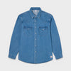 Edwin Western Shirt Blue Light Used I035113-01-5W