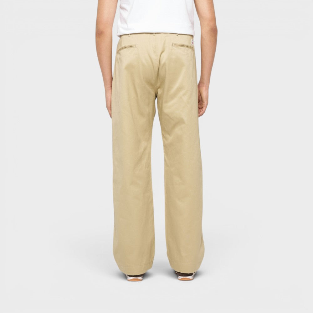 Edwin Wide Trousers Khaki Unwashed I036711-4r-99