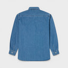 Edwin Work Shirt Blue Light Used I035112-01-5w
