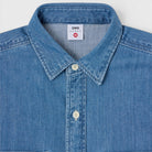 Edwin Work Shirt Blue Light Used I035112-01-5w