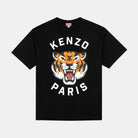 Kenzo Lucky Tiger Oversize Tee Black Fe68ts0094sg