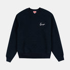 Kenzo Sweat Kenzo Weave Blue Black Fe65sw2154mu