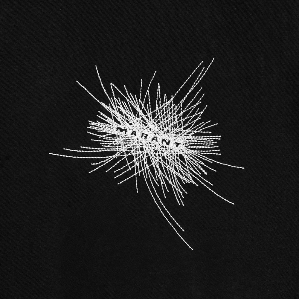 Marant Honore Tshirt Black C3n04h-01bk