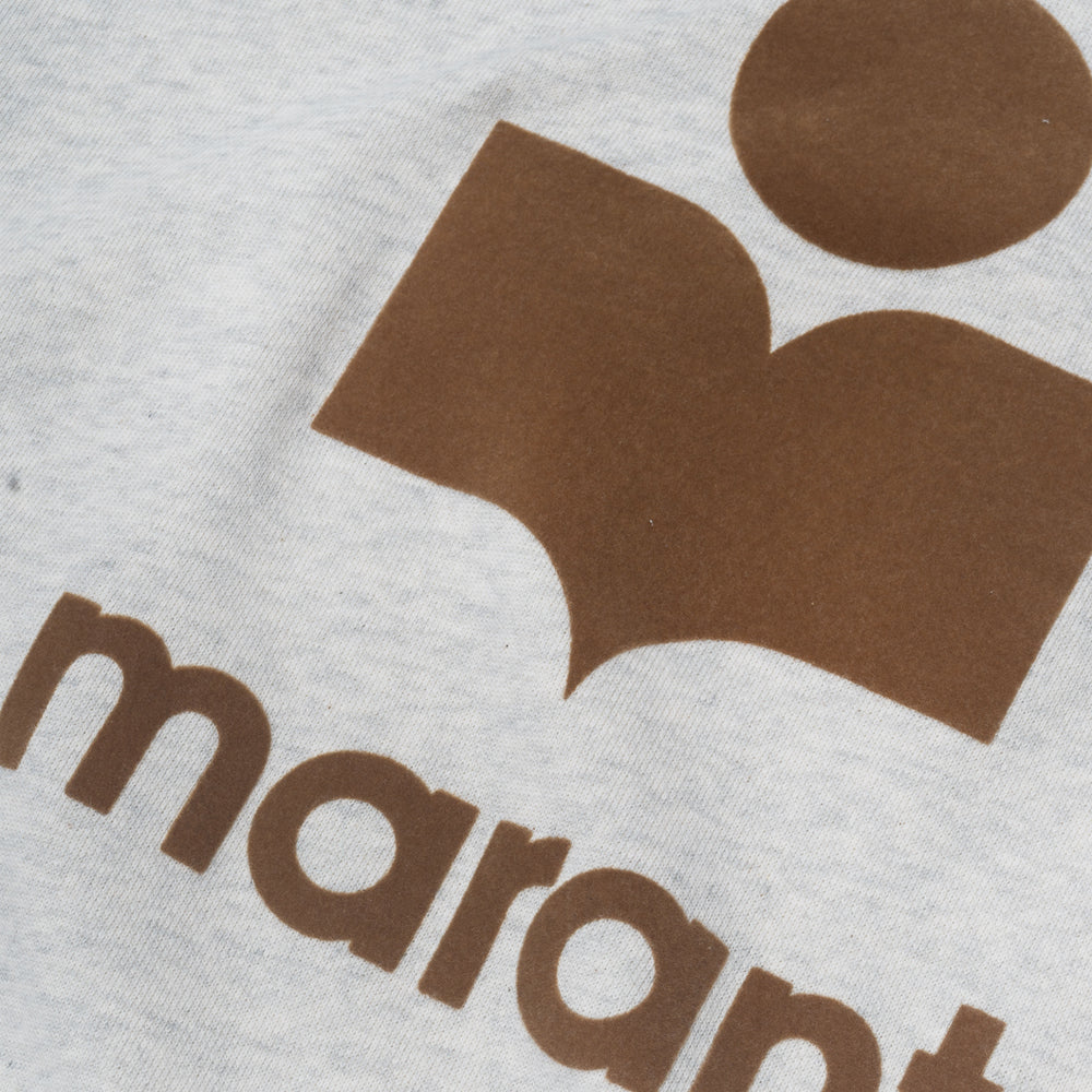 Marant Mikoy Sweat Ecru Camel Sw0029ha-b1m18h-ecca