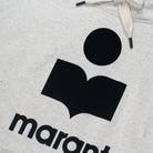 Marant Miley Hoodie Ecru Sw0027ha-b1m18h-23ec