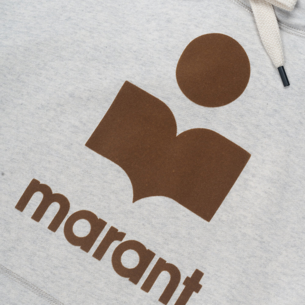 Marant Miley Hoodie Ecru Camel Sw0027ha-b1m18h-ecca
