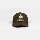 Marant Tyron Casquette Khaki Ecru 23acq001xhb-a3c01