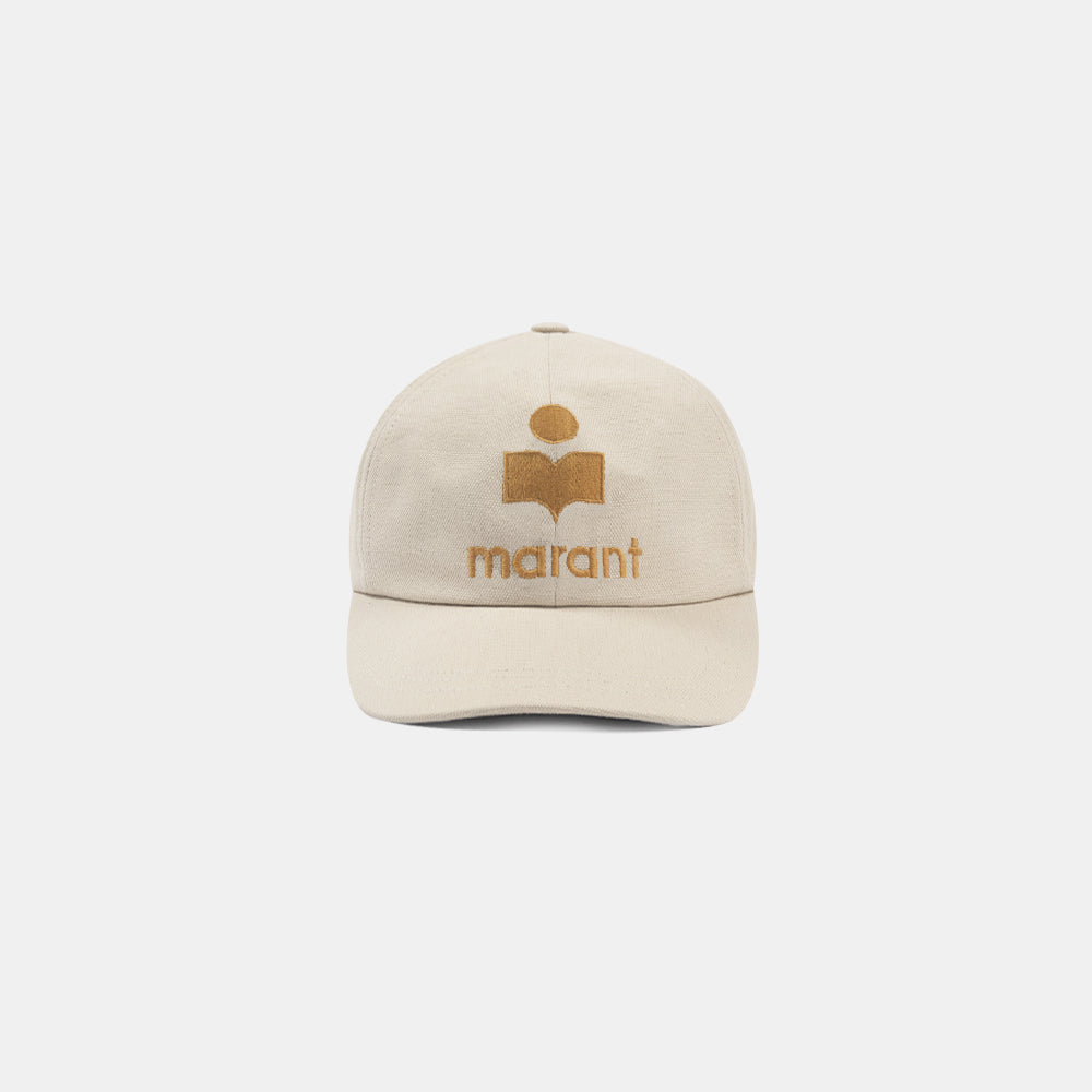 Marant Tyron Casquette Ecru Ochre Cq001xhb-a3c01j