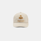 Marant Tyron Casquette Ecru Ochre Cq001xhb-a3c01j