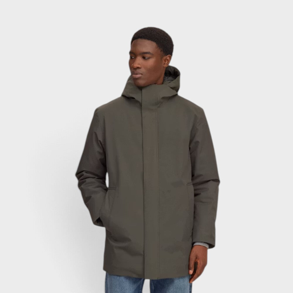 Nn07 Blake Hood 8240 Jacket Dark Army 8240-354