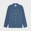 Nn07 Reed 50032 Relaxed Fit Organic Cotton Overshirt Blue Stripe 2580000293-720