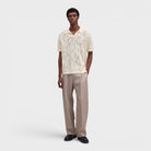 Nn07 Ryan Flower Polo S/S Ivory 2610000040-016
