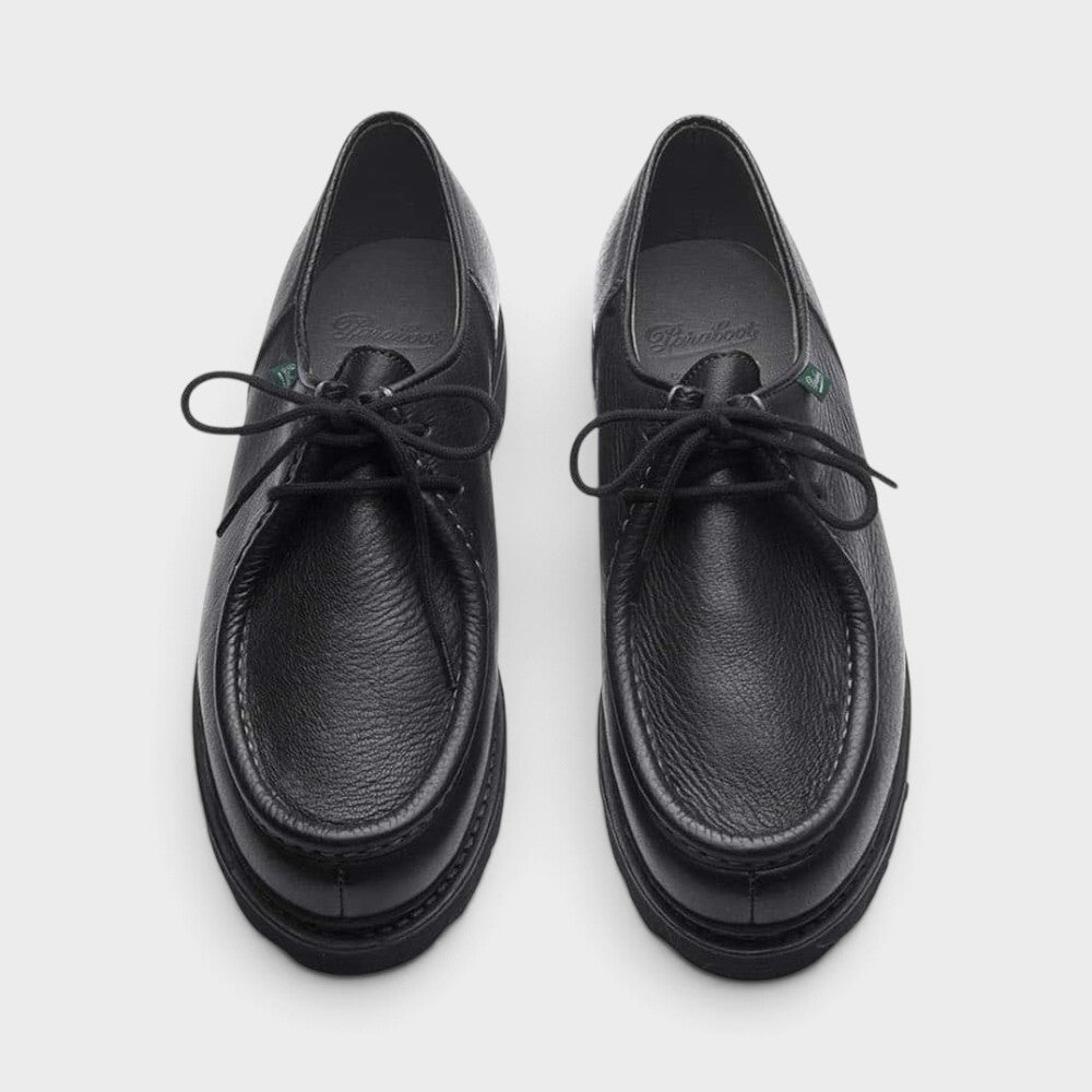 Paraboot Michael Cerf Noir Semelle Gomme 227247