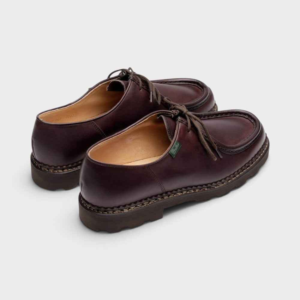 Paraboot Michael Lisse Café Semelle Gomme 715612