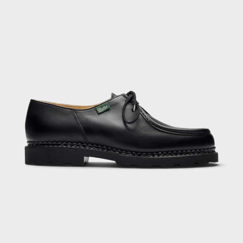 Paraboot Michael Lisse Noir - Semelle Gomme 715604