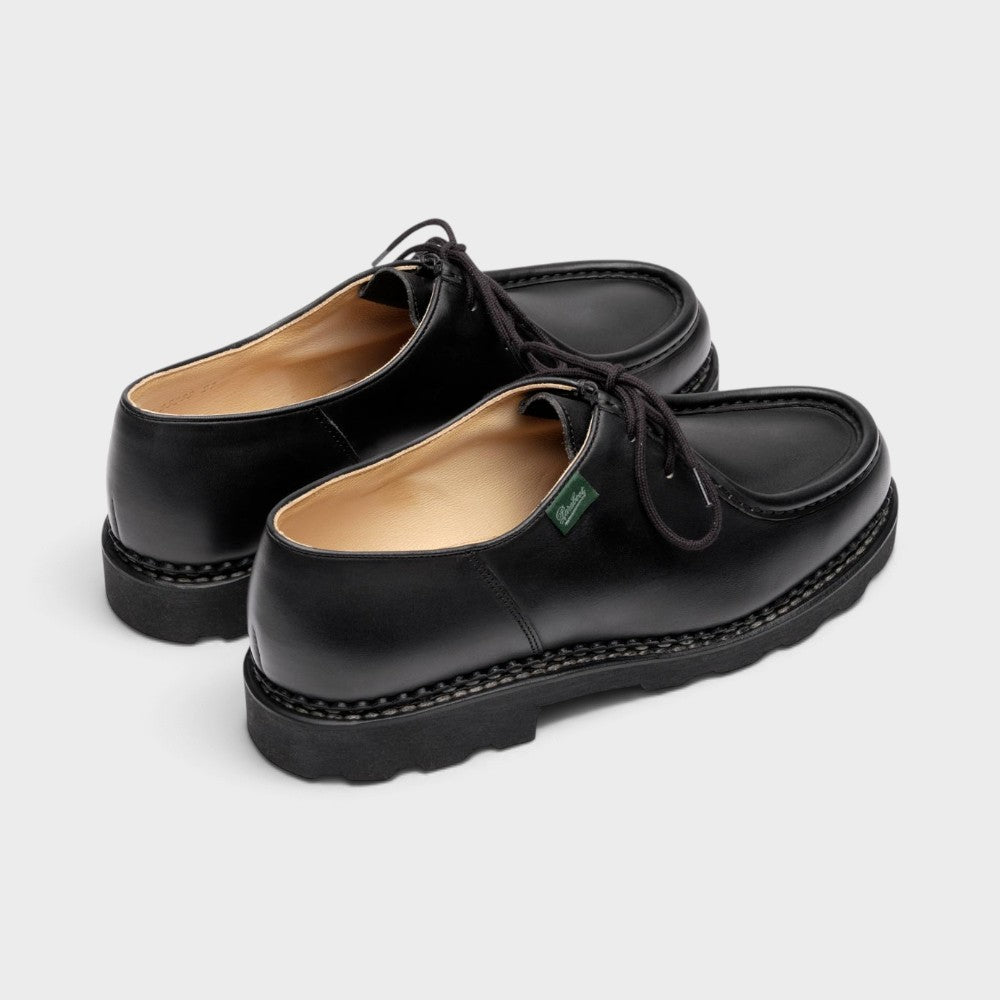 Paraboot Michael Lisse Noir - Semelle Gomme 715604