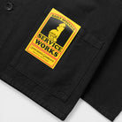 Service Works Canvas Chore Shirt Black Sw009s26-black