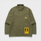 Service Works Canvas Chore Shirt Olive Sw009s26-olive