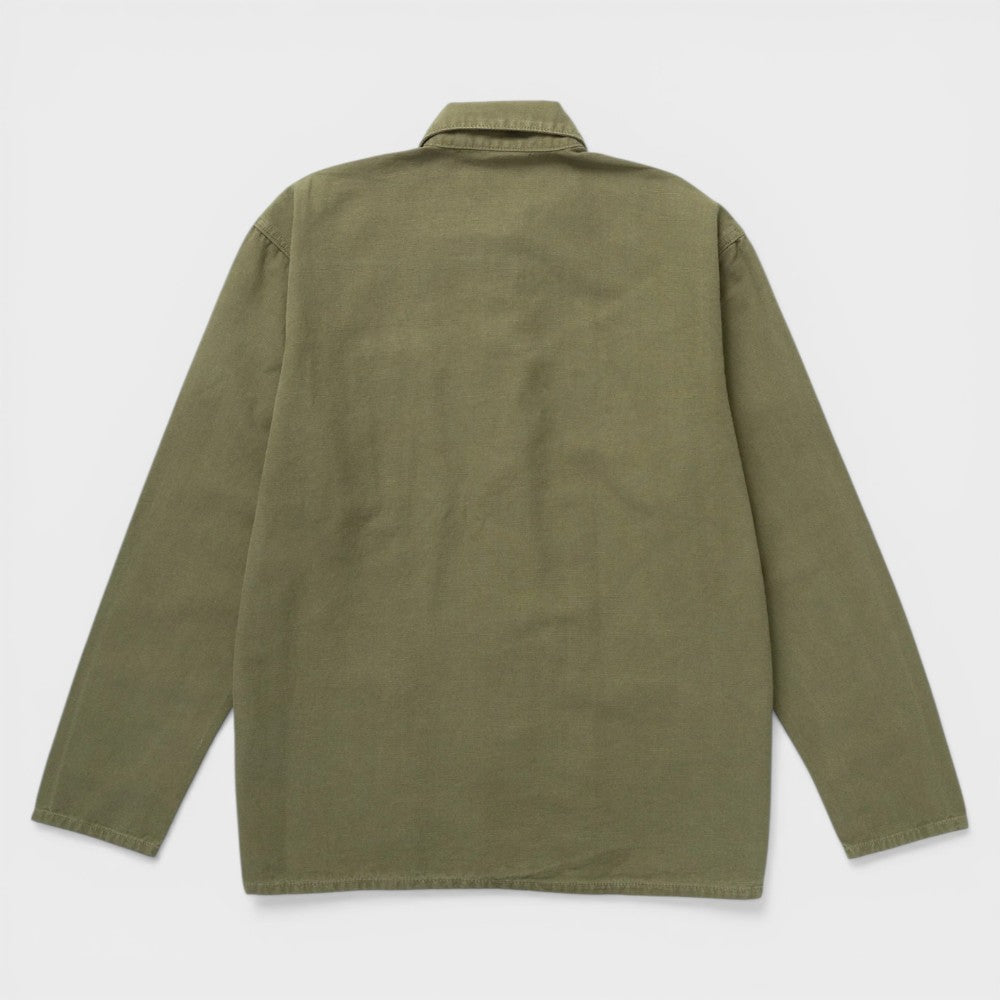 Service Works Canvas Chore Shirt Olive Sw009s26-olive