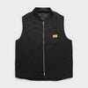 Service Works Padded Work Vest Jacket Black SW345W26-BLACK