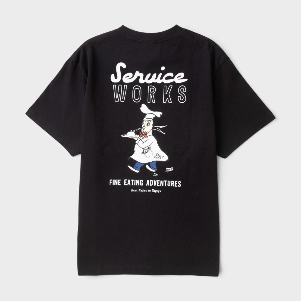 Service Works Eating Adventures Tee Black Sw372w26-black