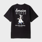 Service Works Eating Adventures Tee Black Sw372w26-black