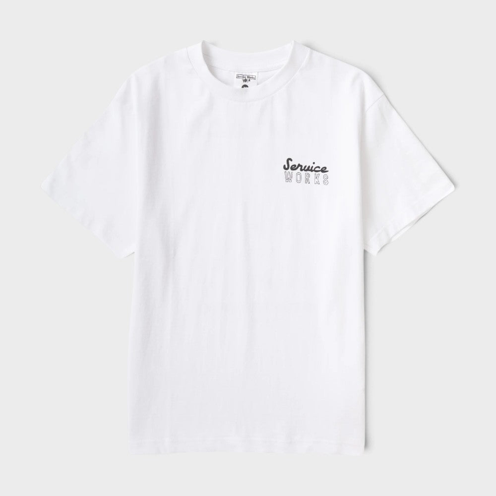 Service Works Eating Adventures Tee White Sw372w26-white