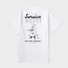 Service Works Eating Adventures Tee White Sw372w26-white