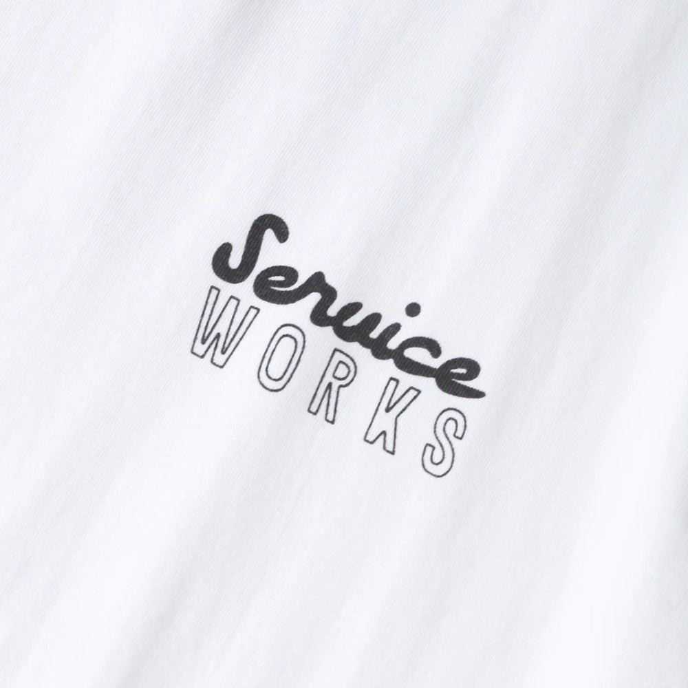 Service Works Eating Adventures Tee White Sw372w26-white