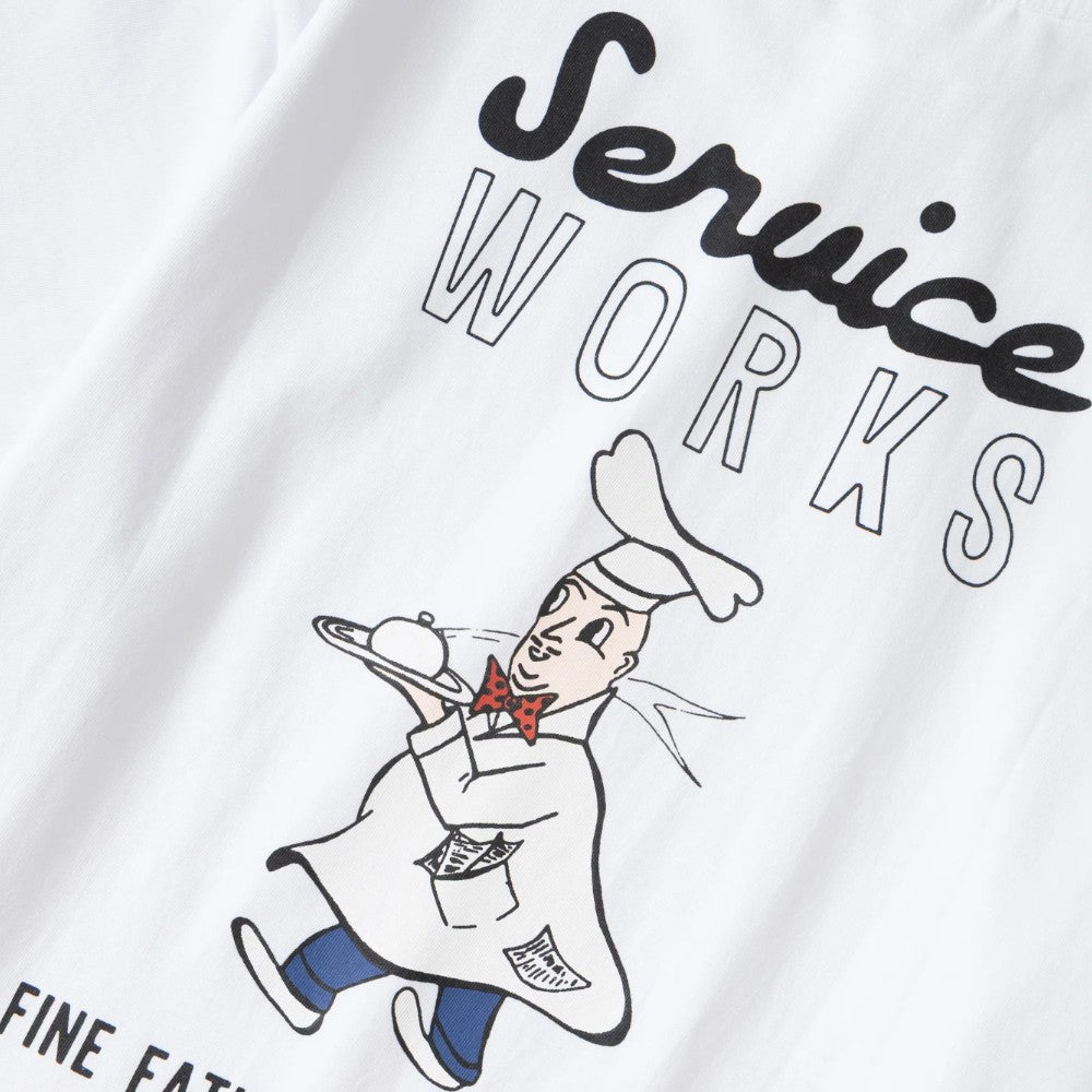 Service Works Eating Adventures Tee White Sw372w26-white