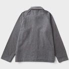 Service Works Flannel Foh Overshirt Charcoal Sw338w26-charcoal