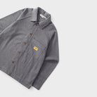 Service Works Flannel Foh Overshirt Charcoal Sw338w26-charcoal