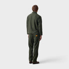 Service Works Flannel Foh Overshirt Forest Sw338w26-forest