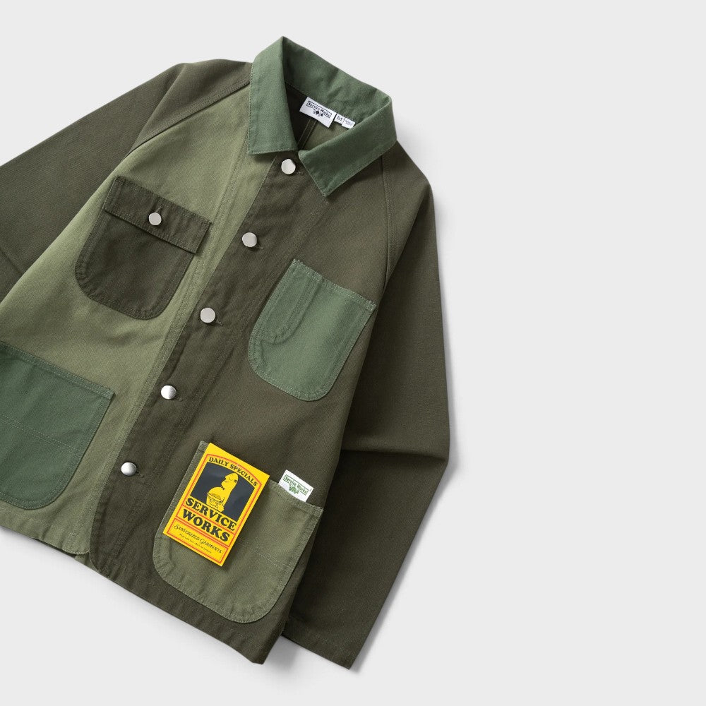 Service Works Patchwork Coverall 2.0 Green Sw340w26-green