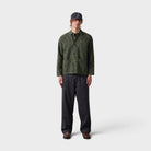 Service Works Patterned Easy Chef Shirt Green Leopard Sw344w26-green-leopard