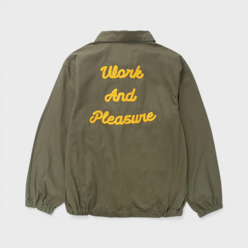 Service Works Twill Work Jacket Olive Sw197s26-olive