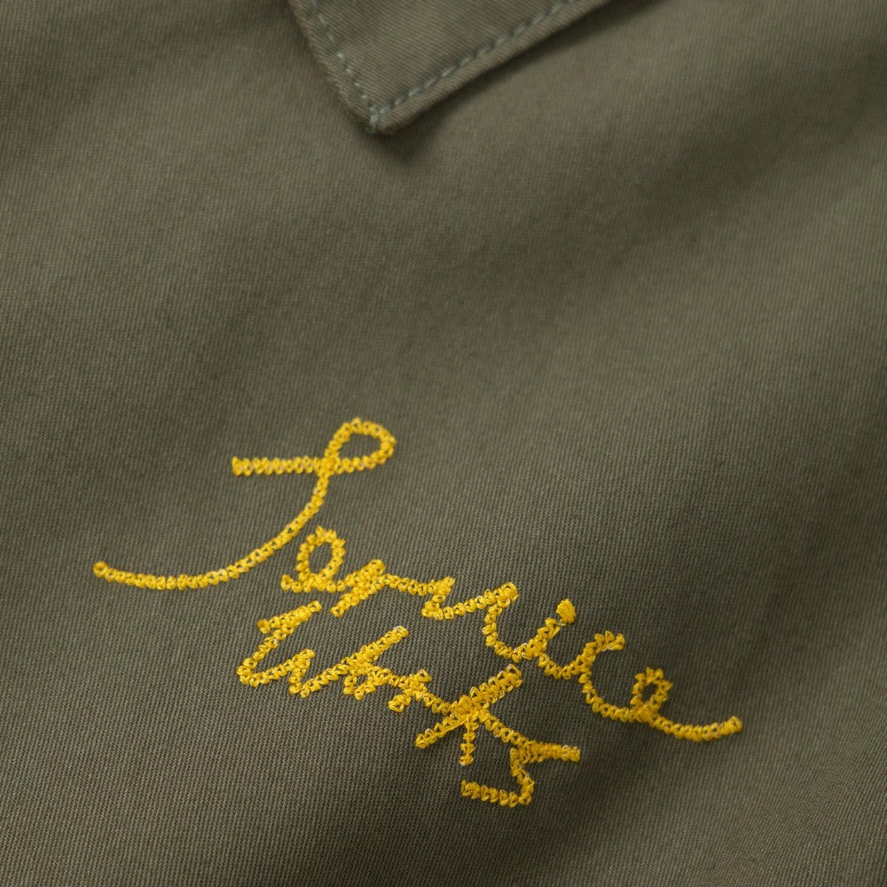 Service Works Twill Work Jacket Olive Sw197s26-olive