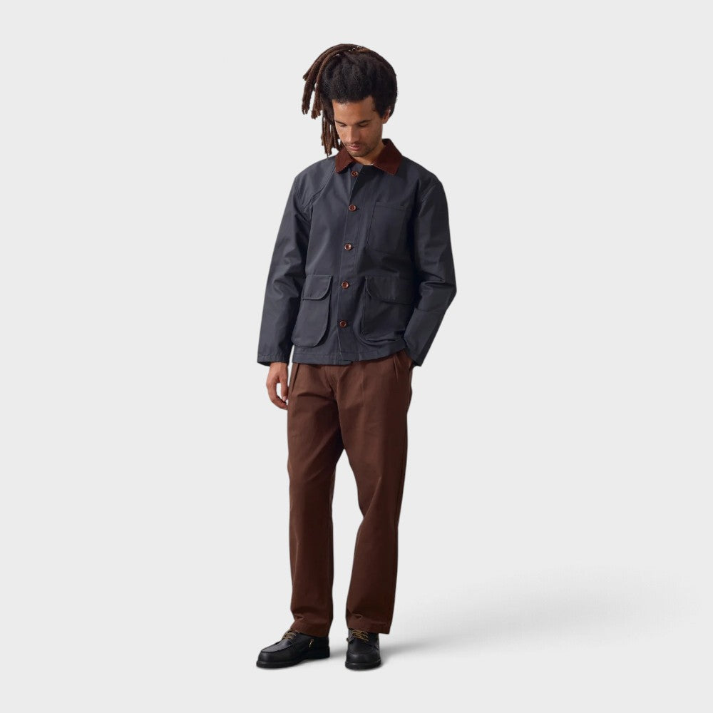 Service Works Waxed Barn Coat Black Sw353w26-black