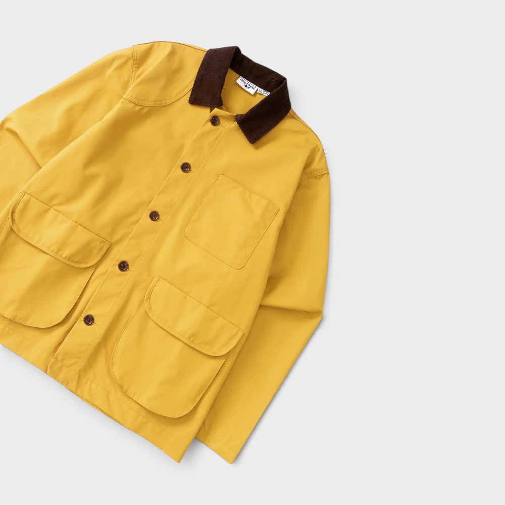 Service Works Waxed Barn Coat Ochre Sw353w26-ochre