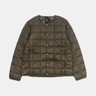 Taion Crew Neck Down Jkt Dark Olive Taion-104