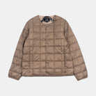 Taion Crew Neck Down Jkt Khaki Taion-104