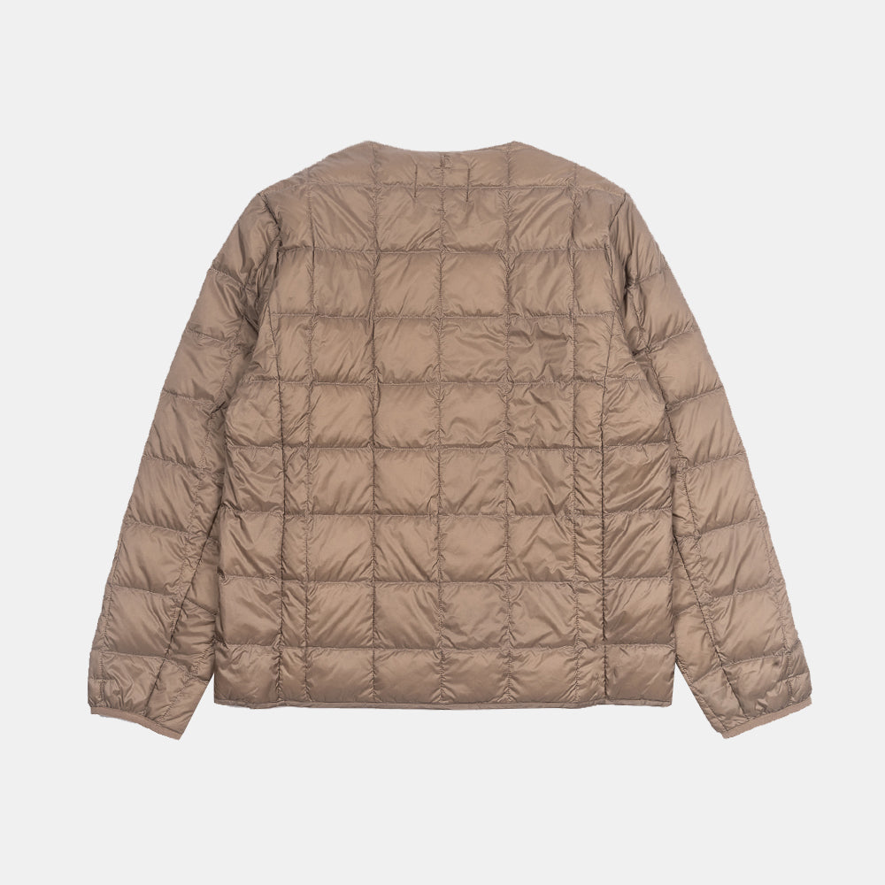 Taion Crew Neck Down Jkt Khaki Taion-104